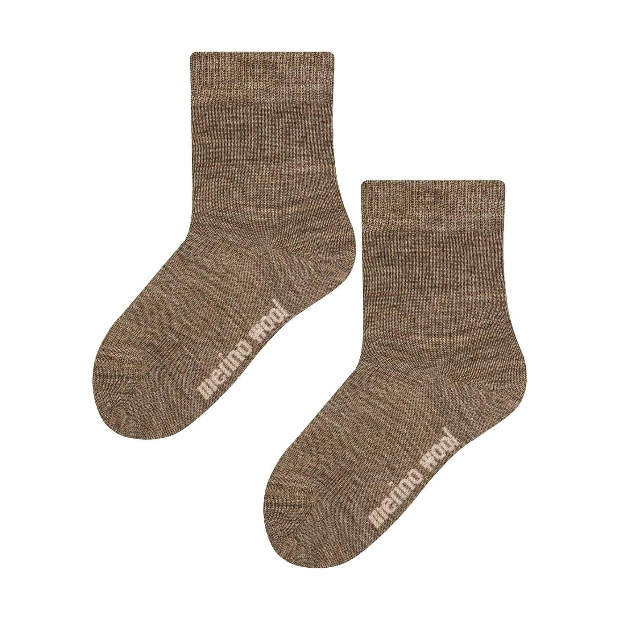 1 Pair Baby & Toddler Merino Wool Socks (3 Sizes)