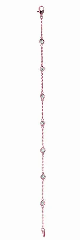 10 POINTER 7 SECTION DIAMOND BRACELET 14K GOLD (0.75 CTW)