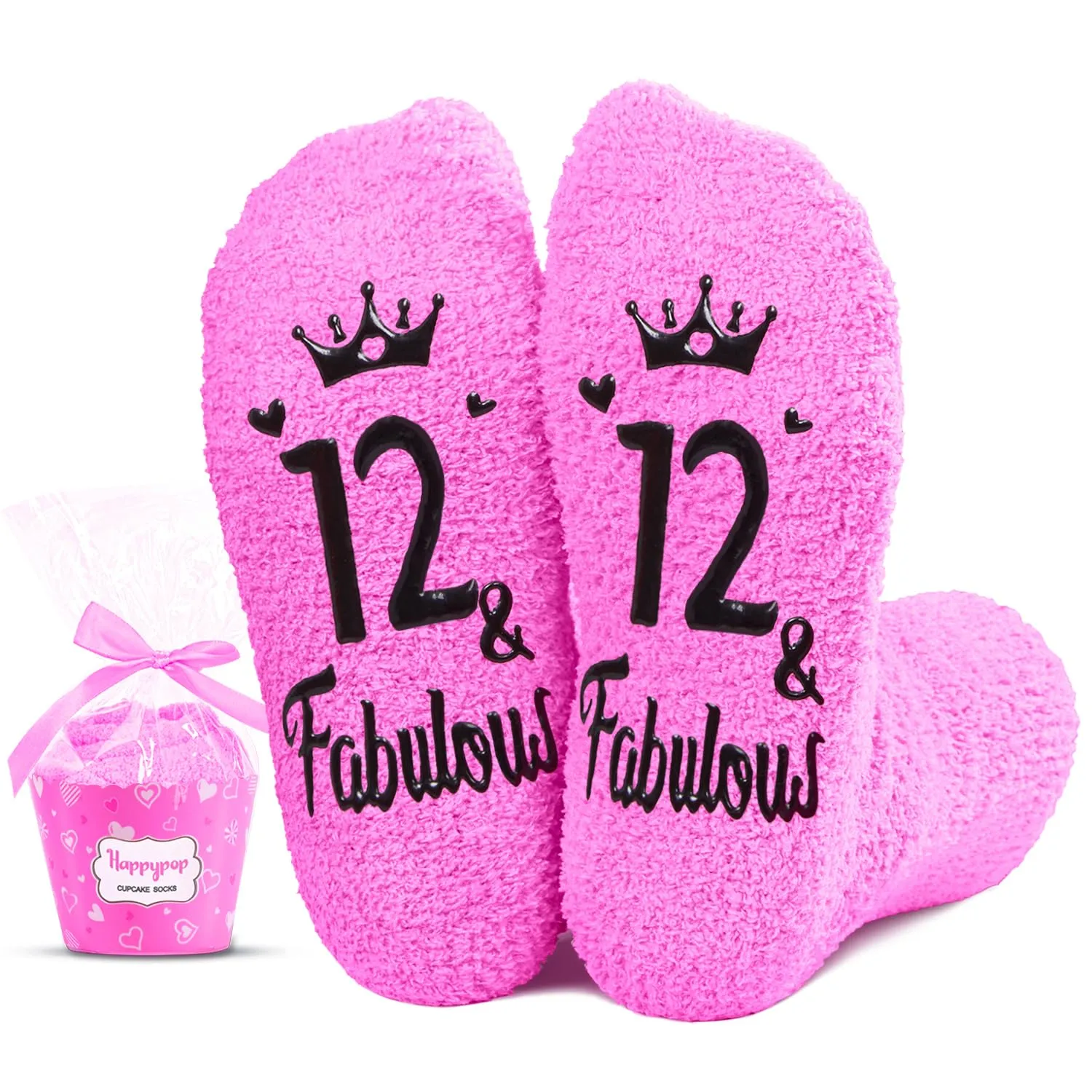 12th Birthday Gifts Ideas for Girls - Socks for 12 Year Old Kids, Presents for 12 Year Olds, 12 Year Old Gifts for Tween Girls