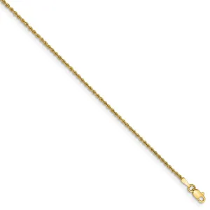 14k 1.50mm Classic Rope Bracelet