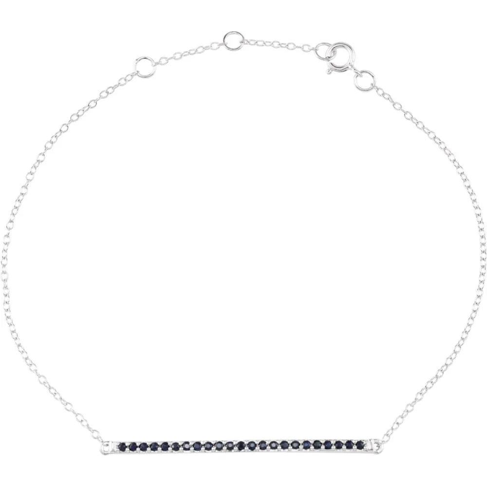 14k Yellow Gold 1/6 CTW Diamond 6-8" Bracelet