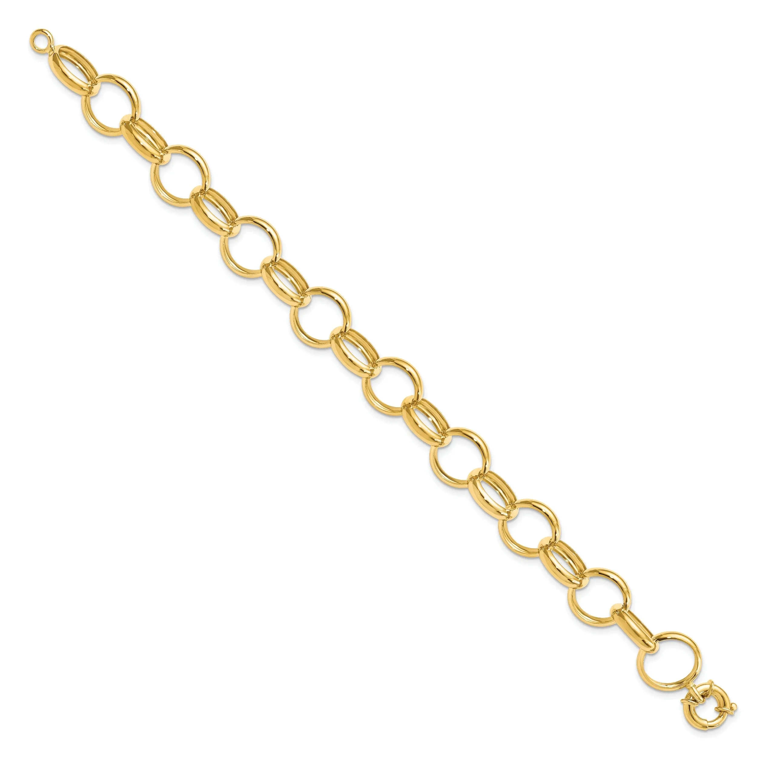 14k Yellow Gold Bracelets