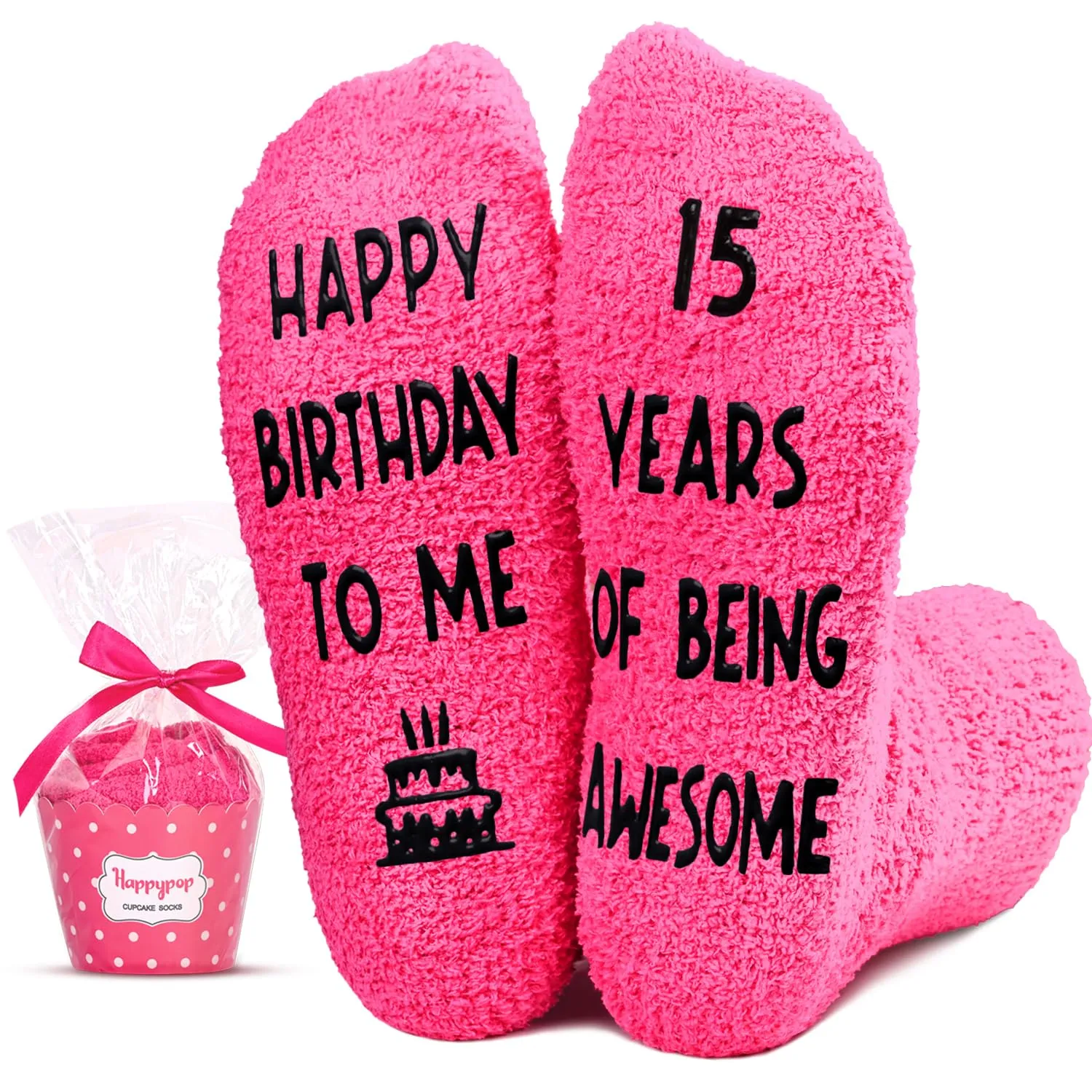 15th Birthday Gifts for Girls, Teenage Girl Teen Girl Birthday Gift Ideas for 15 Year Old, Birthday Socks for Teens Girl