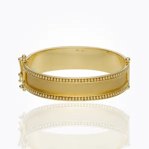 18K Small Granulated Bracelet