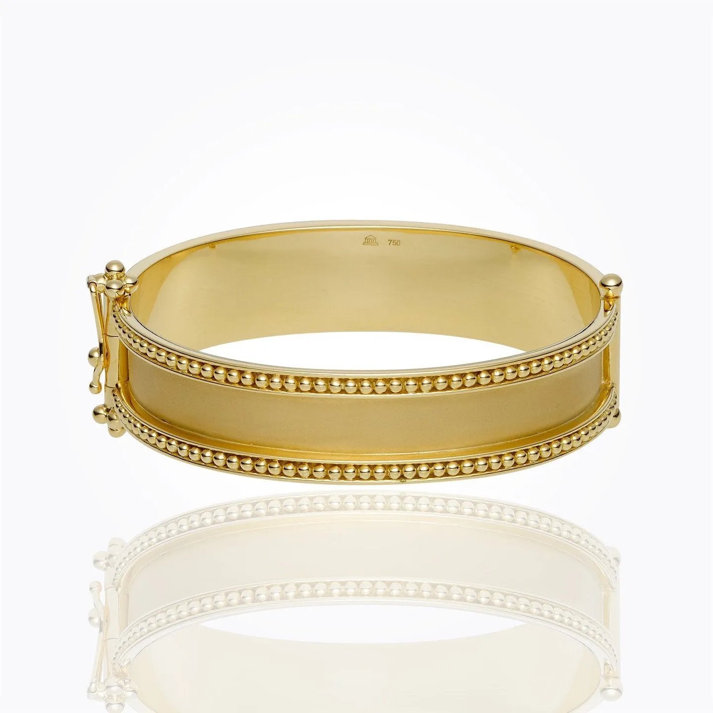 18K Small Granulated Bracelet