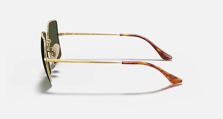 1971 Square | Polished Arista Gold/Green  | Ray Ban