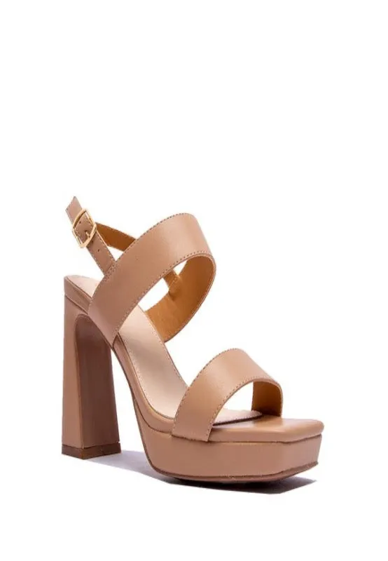 2 BAND ANKLE STRAP SANDAL