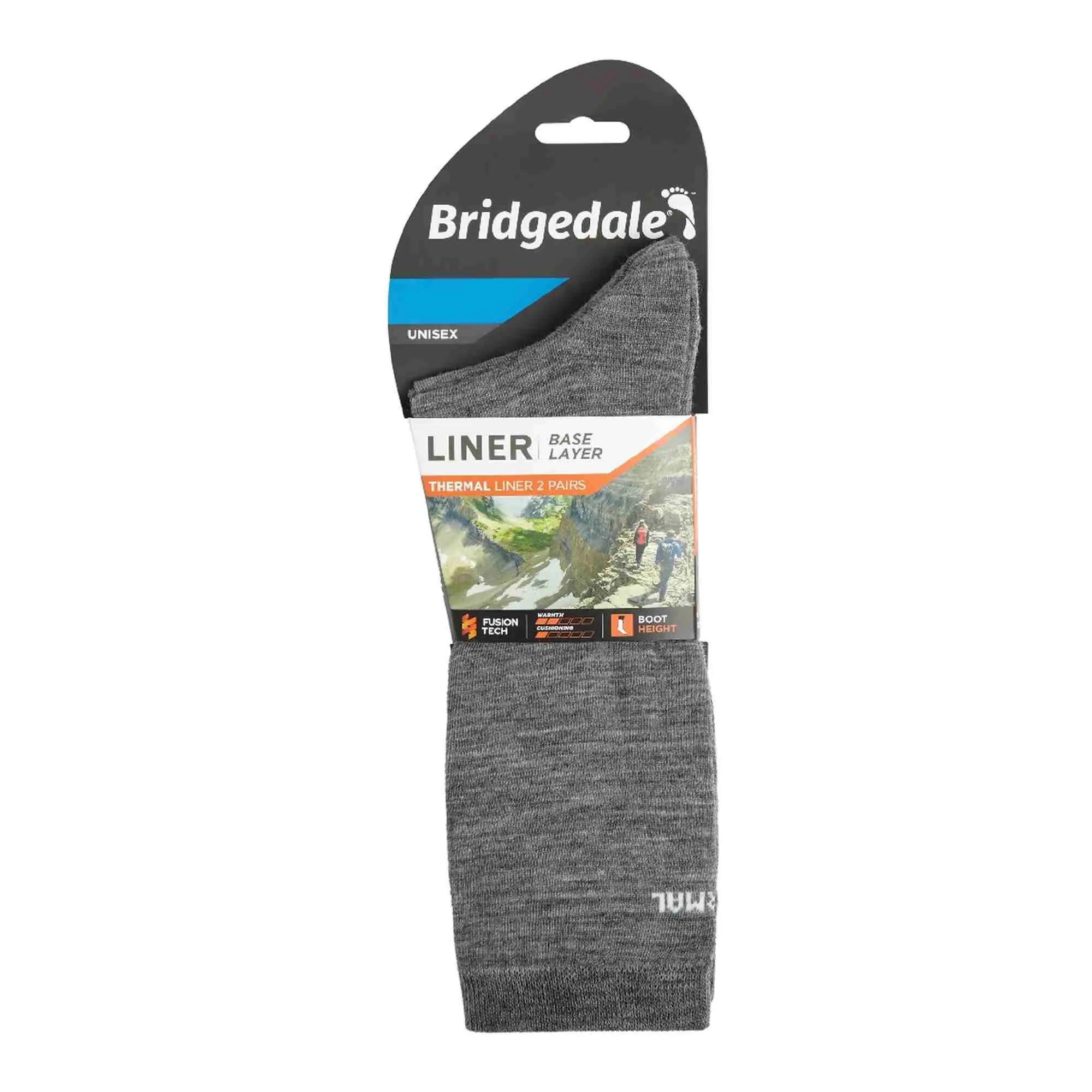 2 Pack Liner Base Layer Thermal Liner Boot Socks