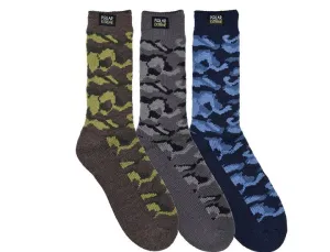 [2-Pairs] Polar Extreme Thermal Insulated Camo Boot Socks