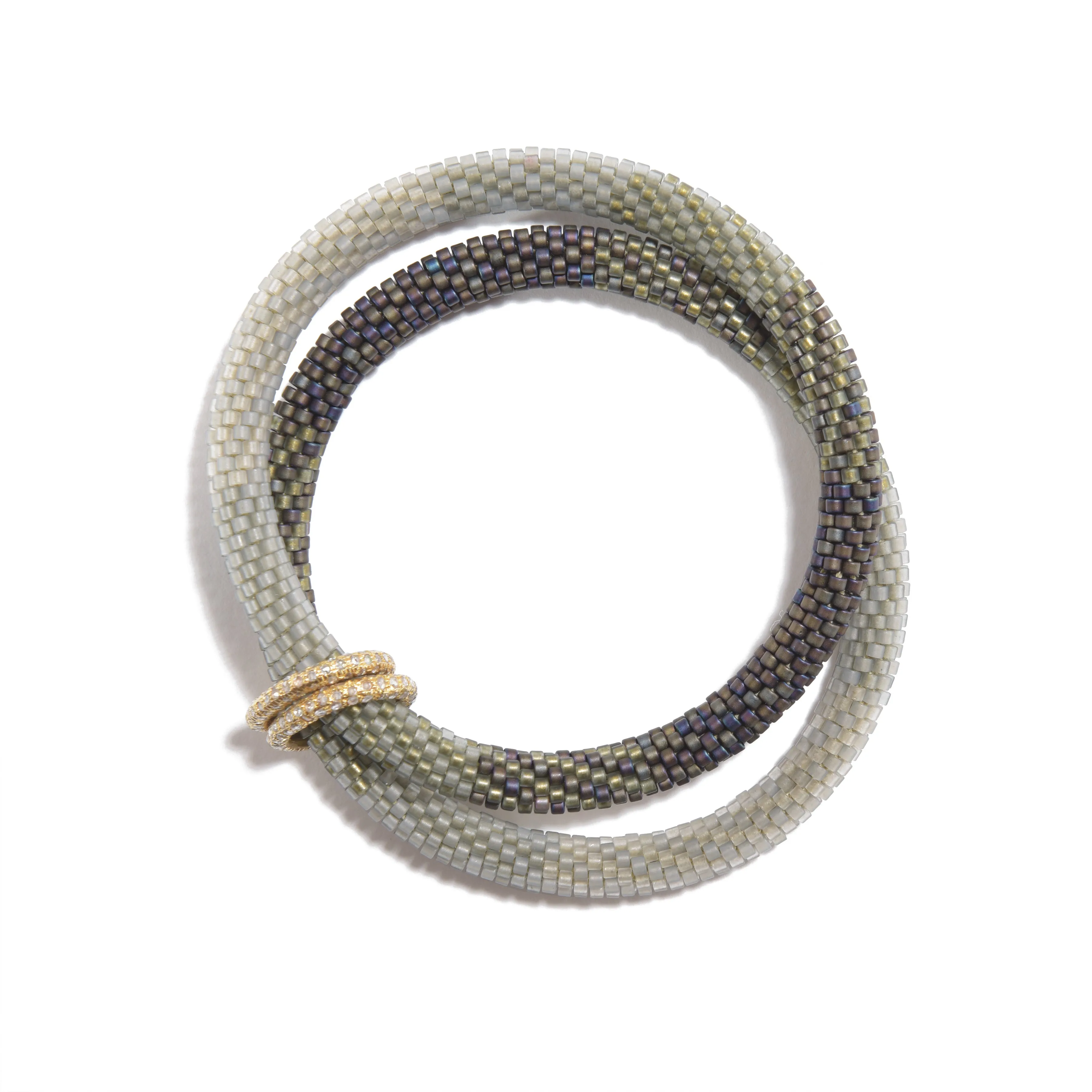 2 Pave Diamond Bands