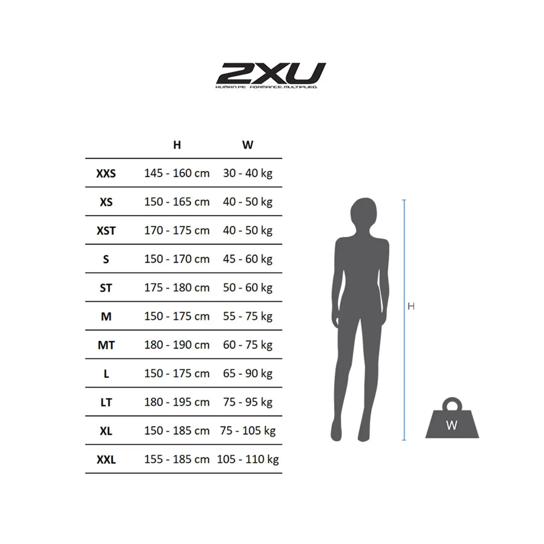 2XU Ignition Shield Mid-Rise Comp, Damen, Black/Silver Reflective