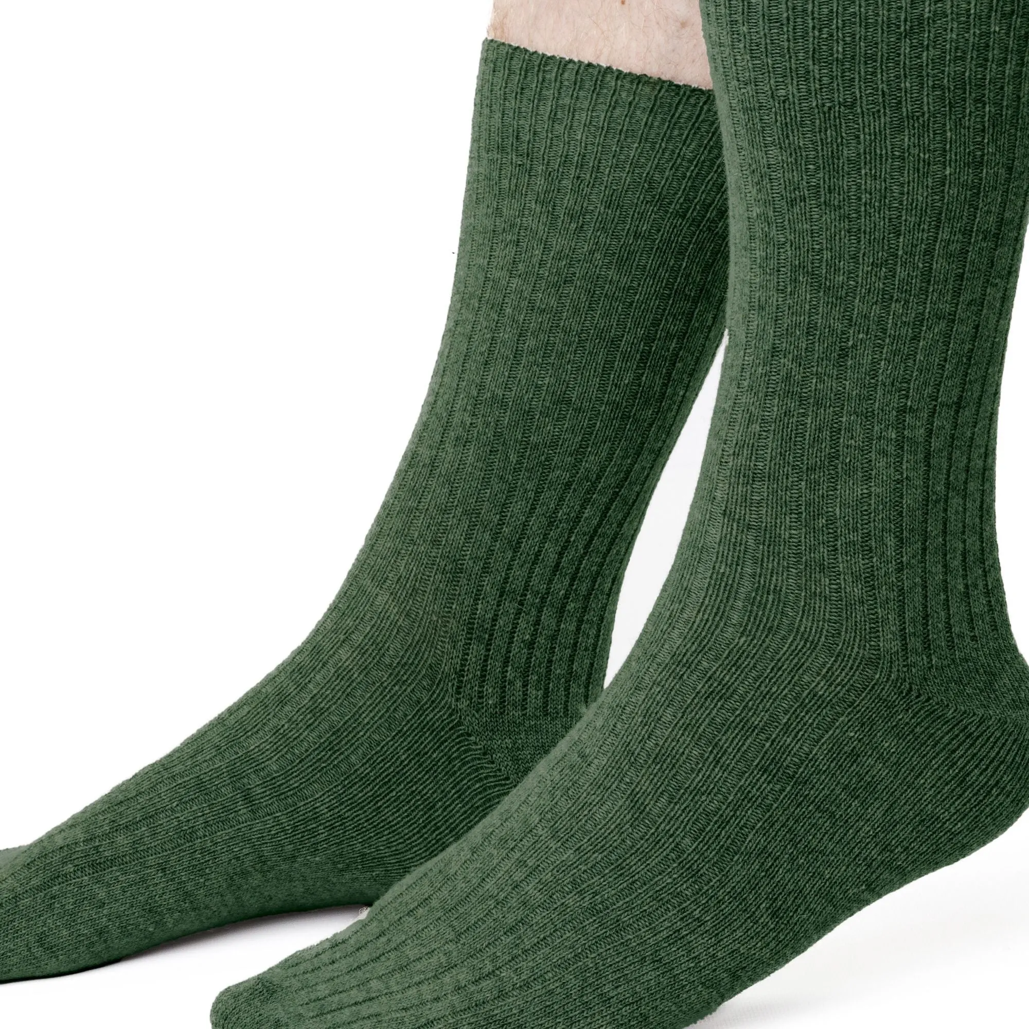 3 Pack Mens Original Wool Dress Socks (2 Sizes)