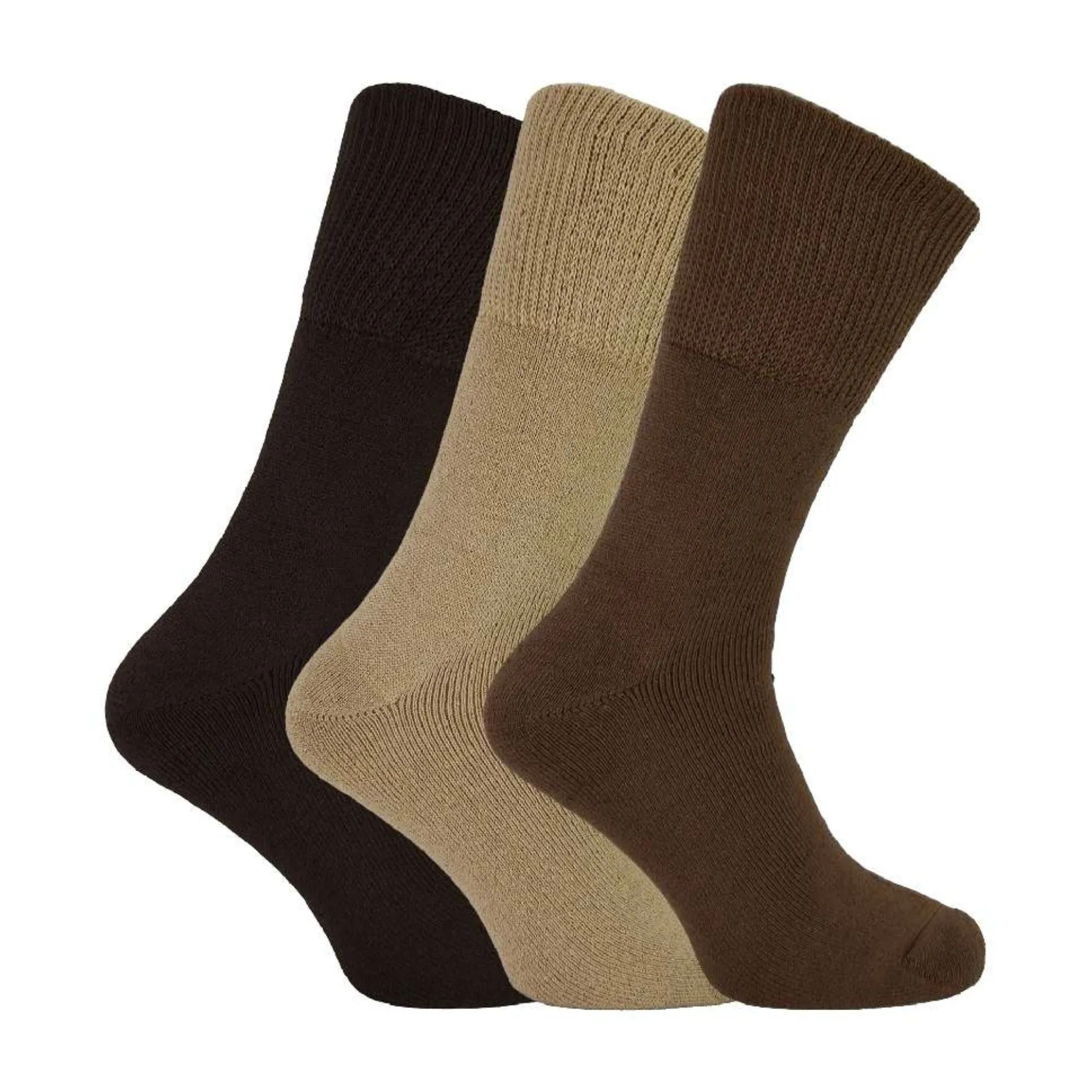 3 Pack Unisex Bamboo Thermal Socks for Winter