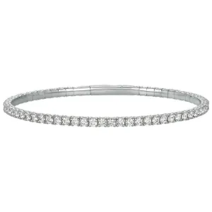 5.00CT DIAMOND FLEXIBLE BRACELET 14K GOLD