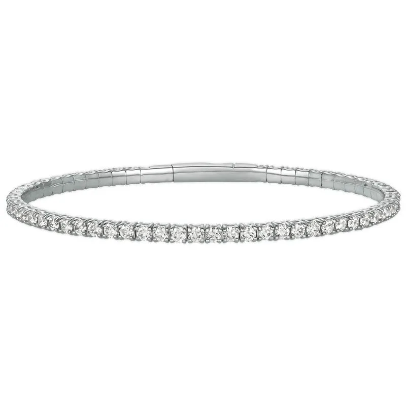 5.00CT DIAMOND FLEXIBLE BRACELET 14K GOLD