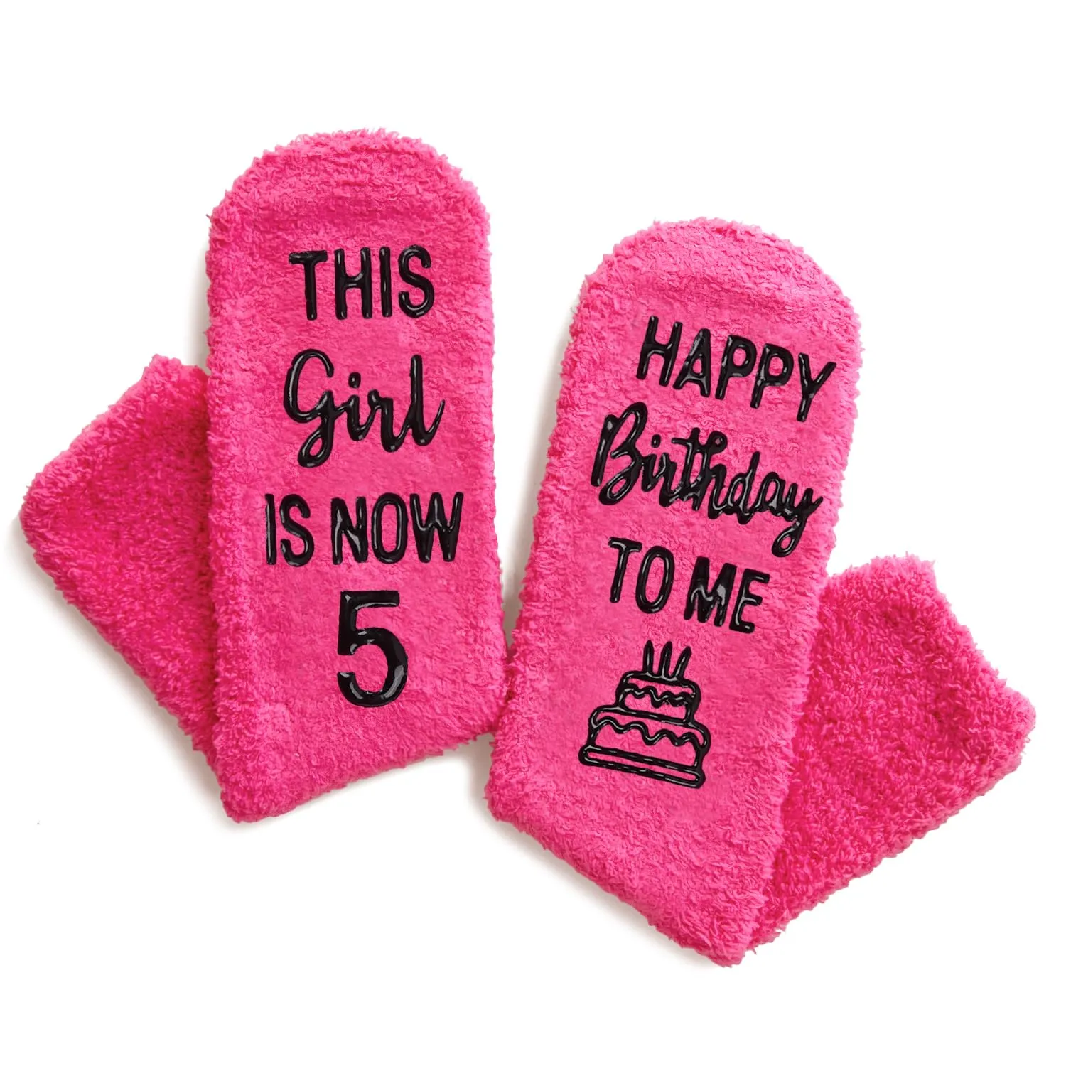5th Birthday Gifts for Girls - Socks for Toddlers 5t, Presents for 5 Year Old Girls, Gift Ideas for Five Year Old Girls