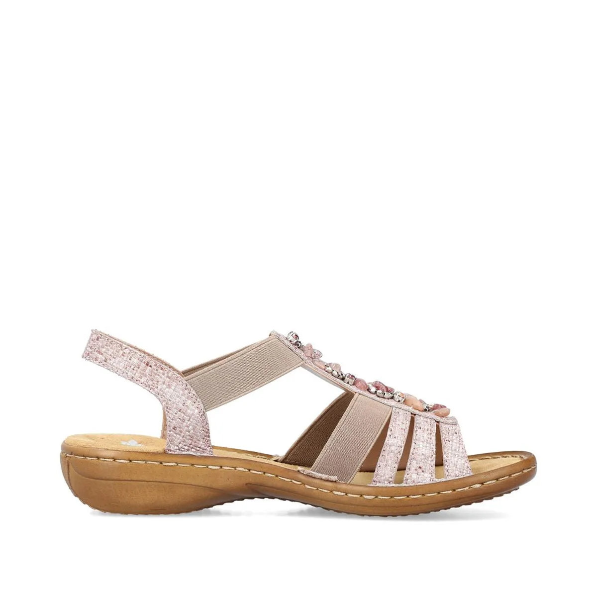 60818 Pink Strap Sandals