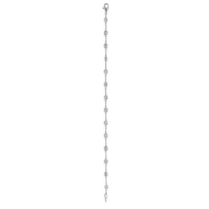 7 POINTER 14 SECTION DIAMOND BRACELET 14K GOLD (1 CTW)