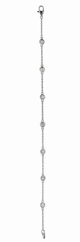 7 POINTER 7 SECTION DIAMOND BRACELET 14K GOLD (0.5 CTW)