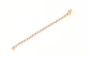 7.5mm Heart Bracelet