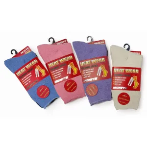8-Pair Women's Ironyte Heat Wear Winter-Warm Thermal Socks