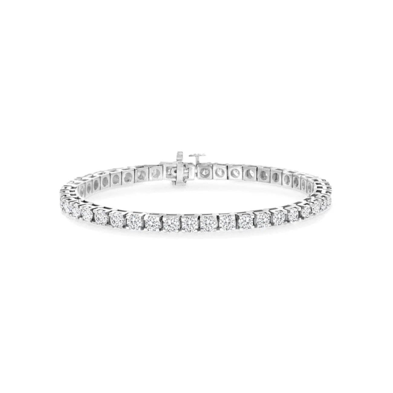 8.12CTW DIAMOND TENNIS BRACELET
