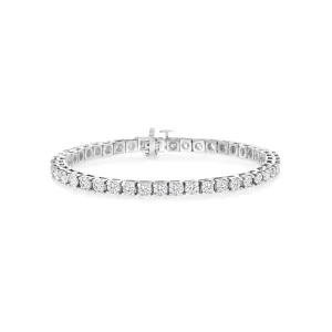 8.12CTW DIAMOND TENNIS BRACELET