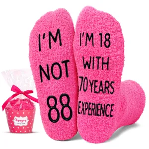 88th Birthday Gifts For Women - 88 Year Old Birthday Gifts For Women, 88th Birthday Socks For Her, 88th Gift Ideas