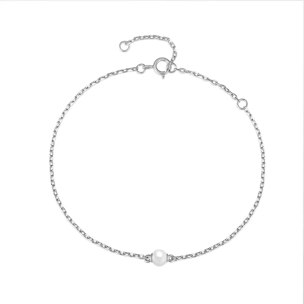 925 Sterling Silver Chain Bracelet