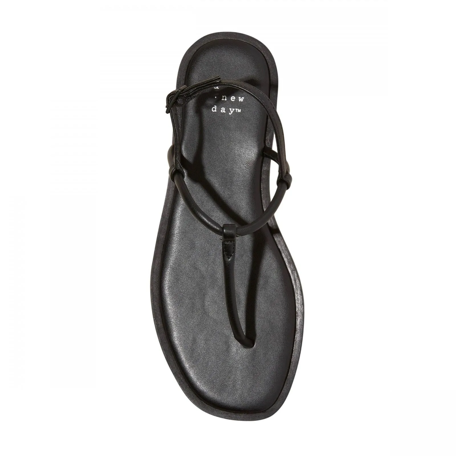 A New Day Womens Tiffany Ankle Strap Sandals 89469289 Black 9M