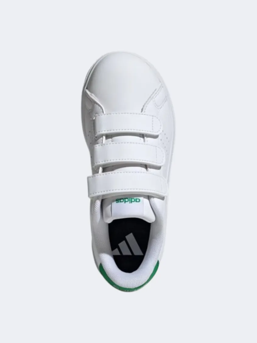 Adidas Advantage Base 2 Ps Sportswear Shoes White/Green