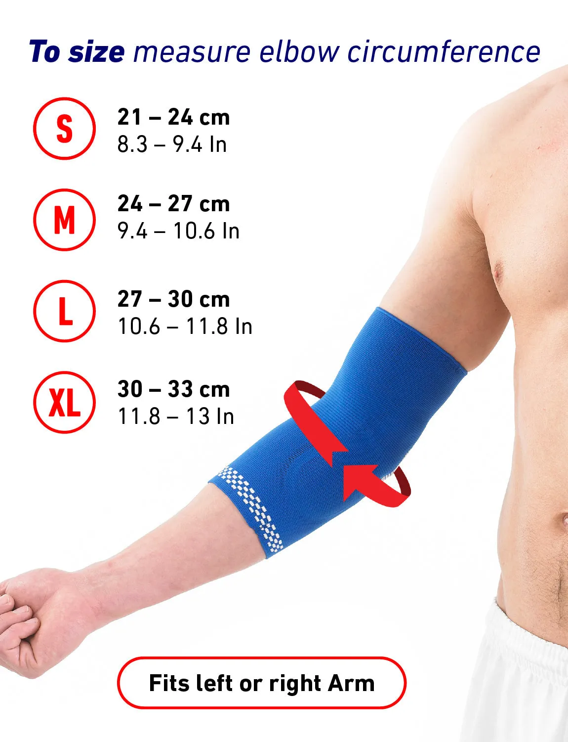 Airflow Plus Elbow Support with Silicone Joint Cushions