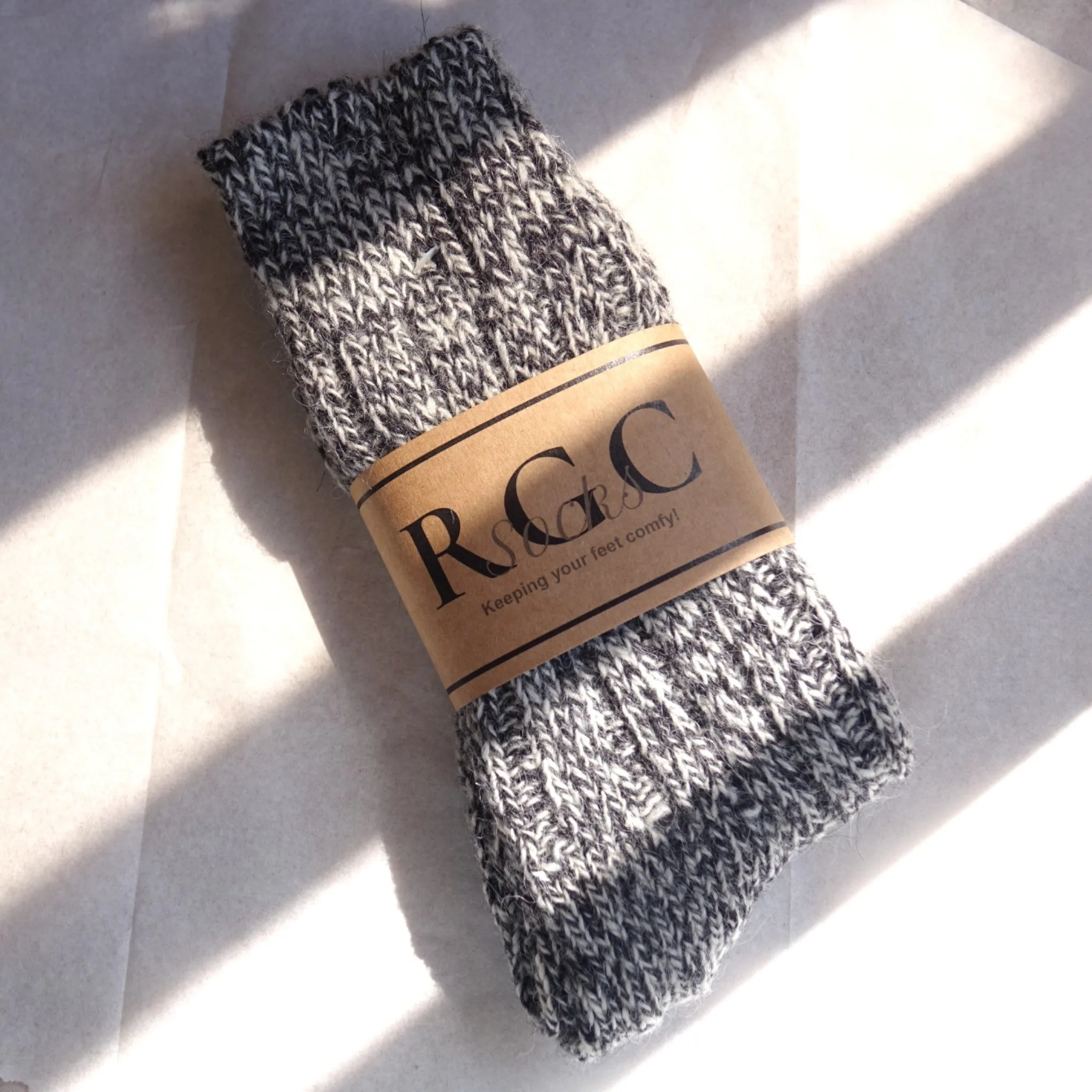 Alpaca Socks natural Wool Zebra