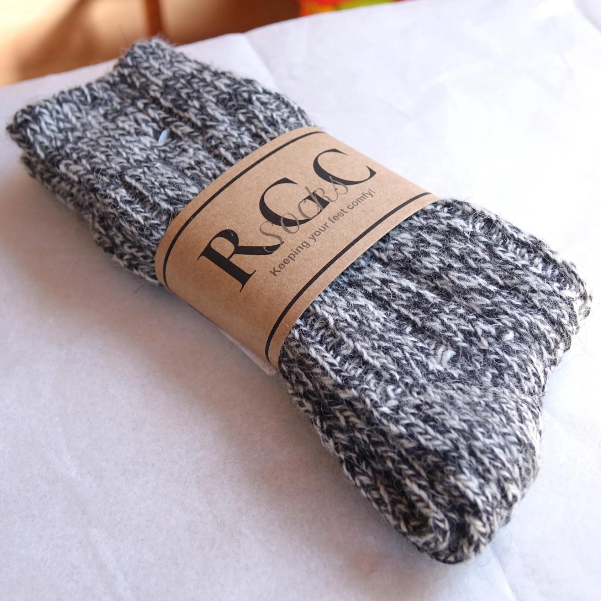 Alpaca Socks natural Wool Zebra