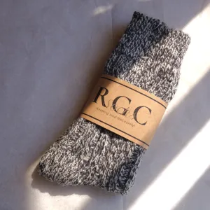 Alpaca Socks natural Wool Zebra