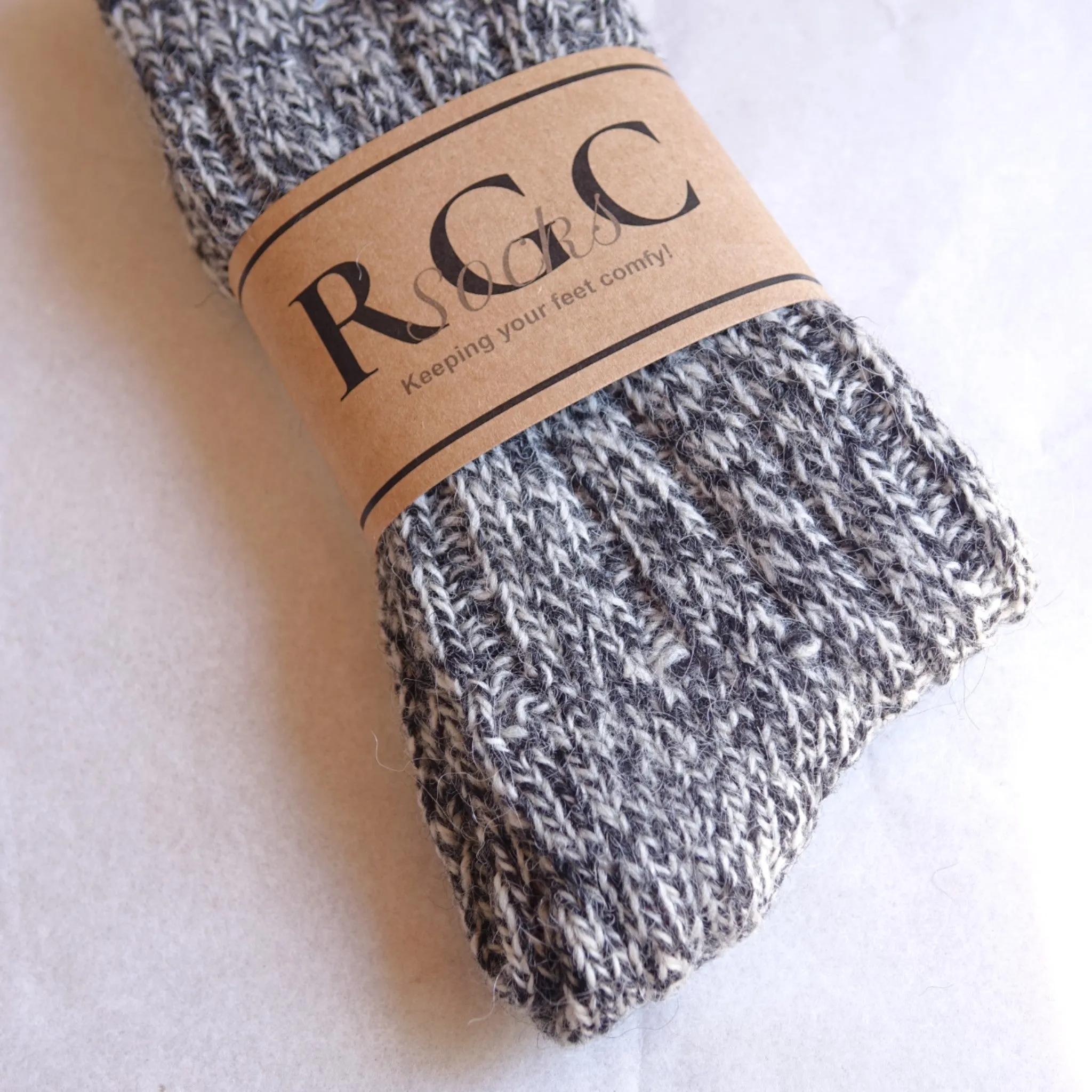 Alpaca Socks natural Wool Zebra