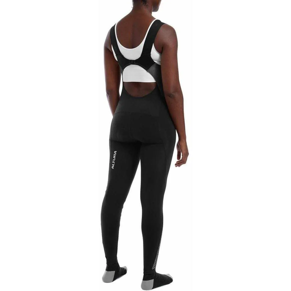 Altura Progel Plus Thermal Womens Cycling Bib Tights - Black