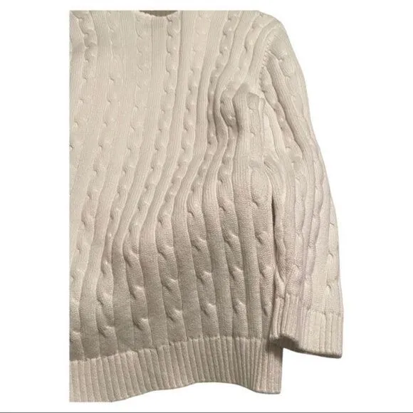 American living Cable Knit Cardigan NWT