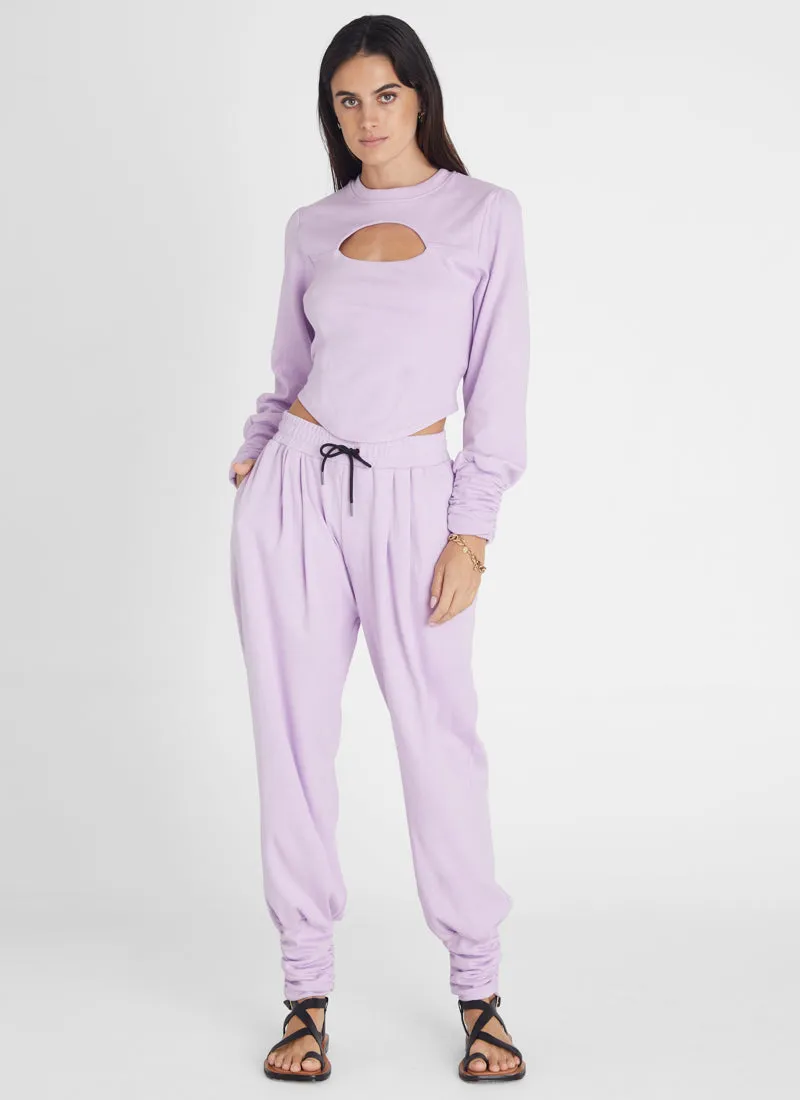 Amethyst Corset Sweater