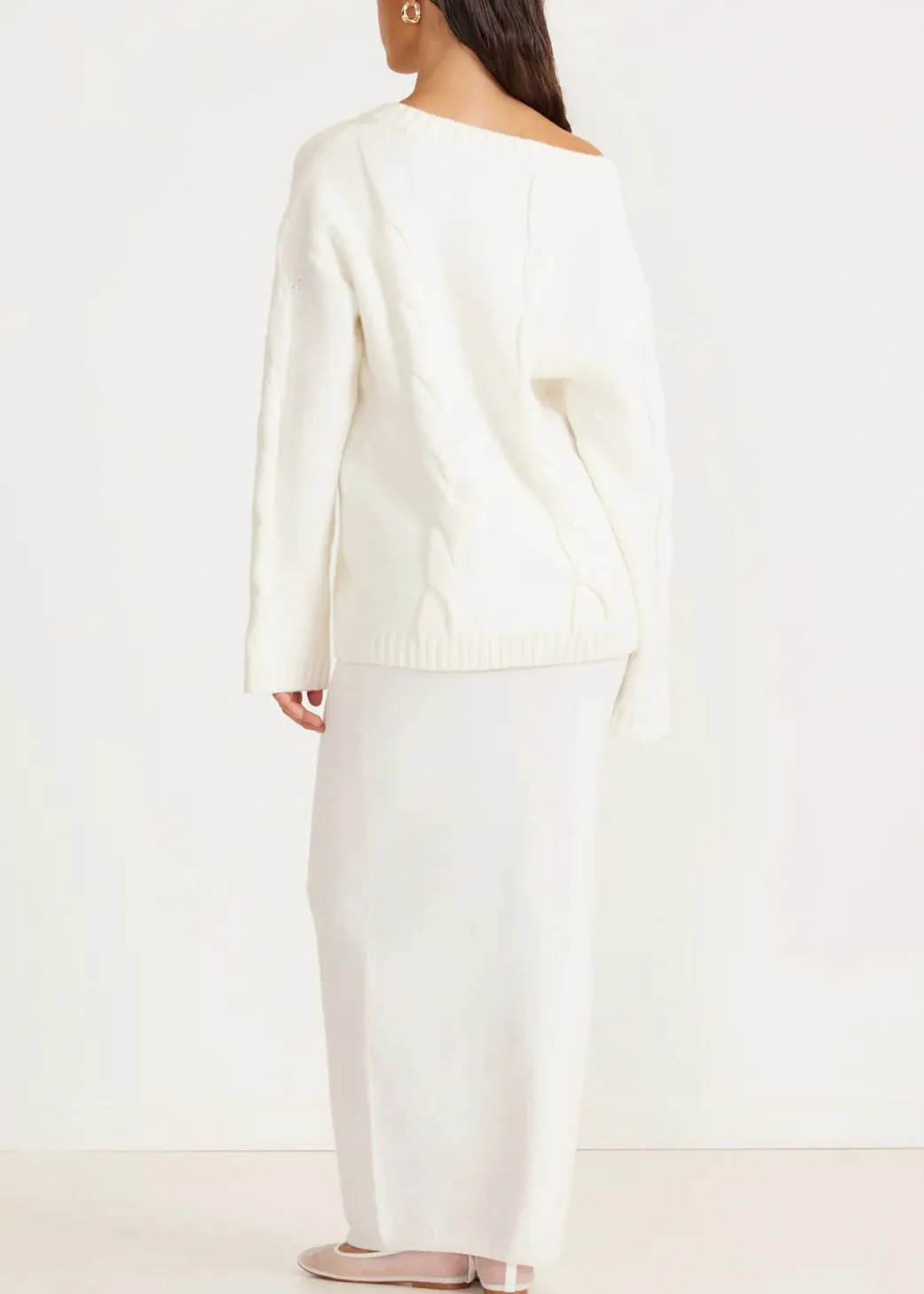 Ana Cable Knit Jumper