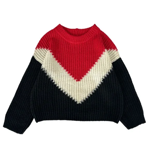 Anthropologie Bishop   Young The Anthem Oversized Knit Sweater in Black