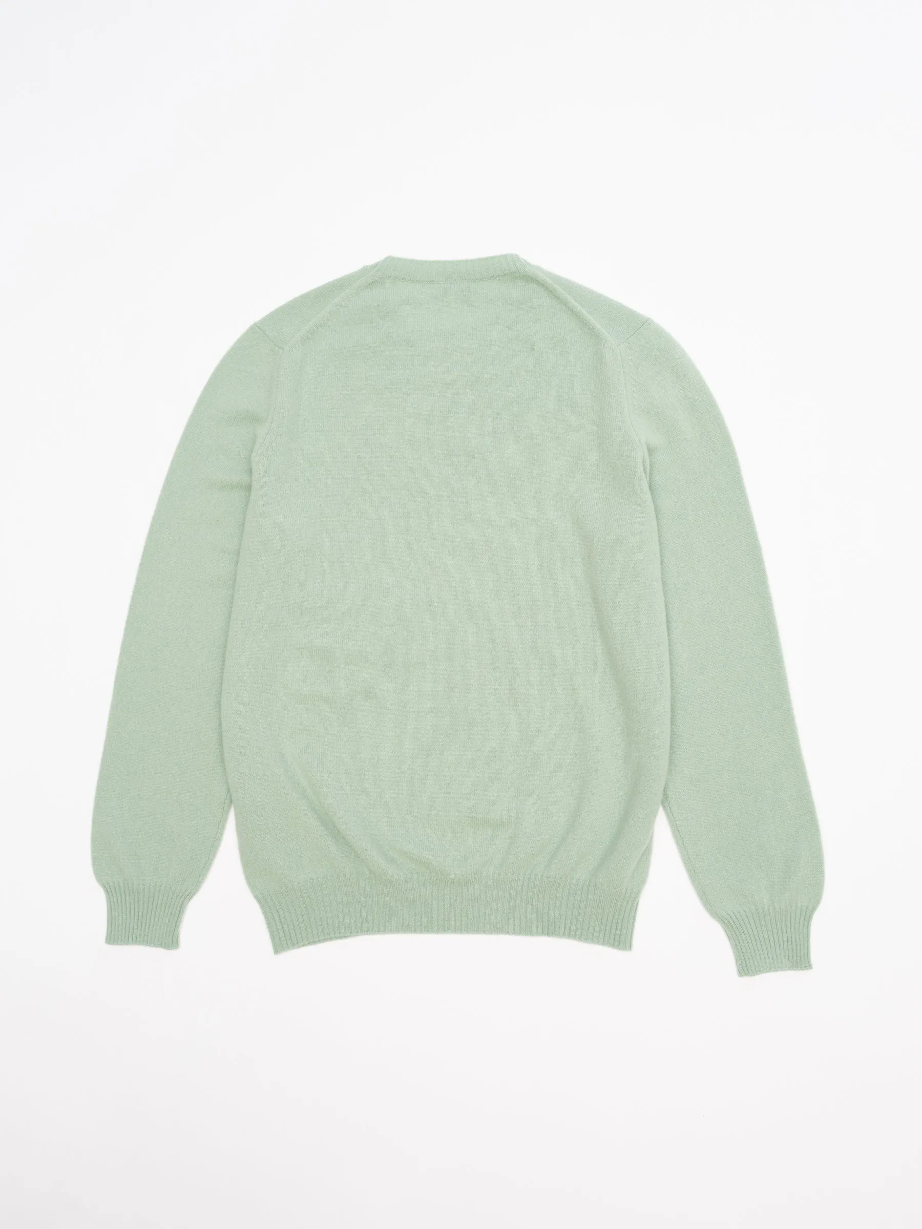 Argentina Persia Cashmere Sweater - Seafoam Green