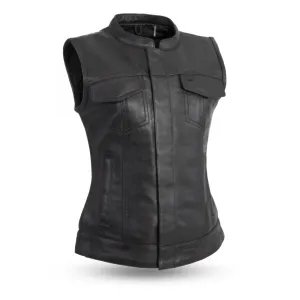 ARYA Motorcycle Leather Vest