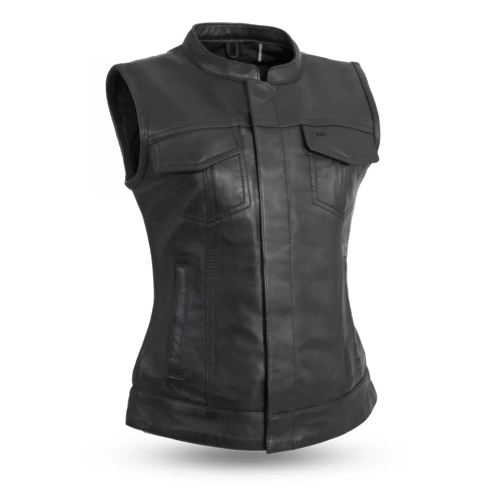 ARYA Motorcycle Leather Vest