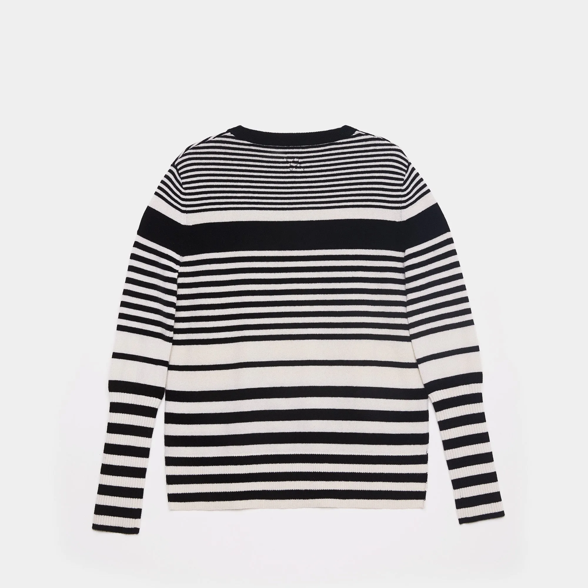 Aspen sweater cashmere black/white