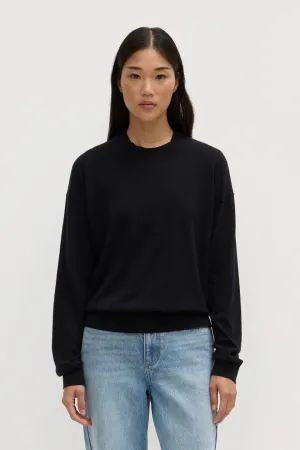 Assembly Label - Cotton Cashmere Sweater (Black)