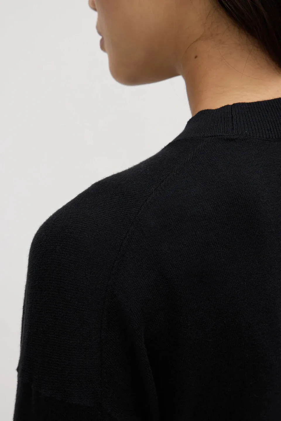 Assembly Label - Cotton Cashmere Sweater (Black)
