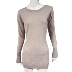 Athleta 100% Cashmere Criss Cross Sweater Womens Size M Medium