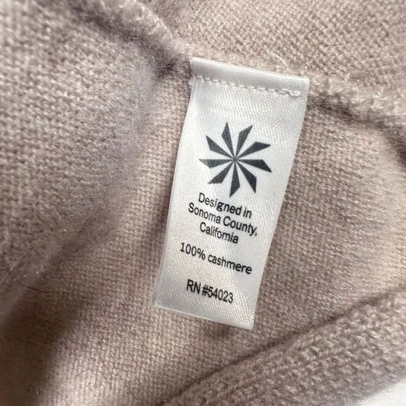 Athleta 100% Cashmere Criss Cross Sweater Womens Size M Medium