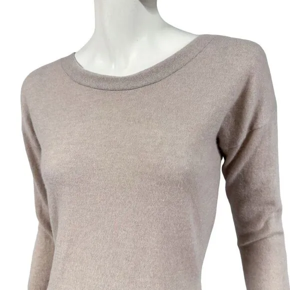 Athleta 100% Cashmere Criss Cross Sweater Womens Size M Medium